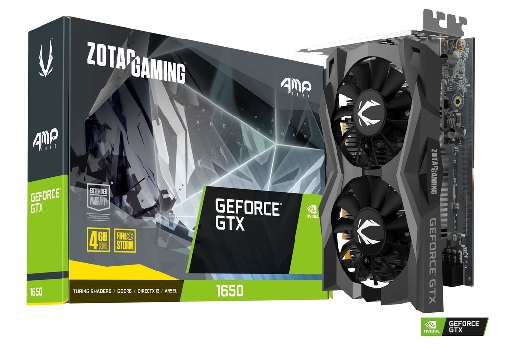 Carte Graphique - ZOTAC GAMING GeForce GTX 1650 AMP Core GDDR6