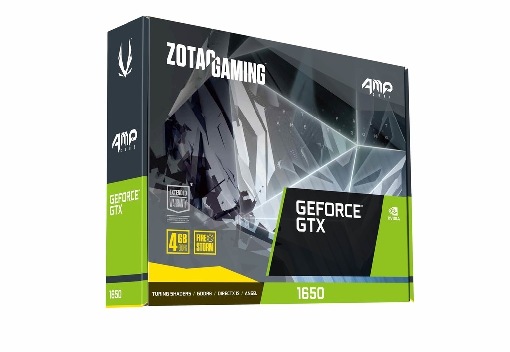 Carte Graphique - ZOTAC GAMING GeForce GTX 1650 AMP Core GDDR6